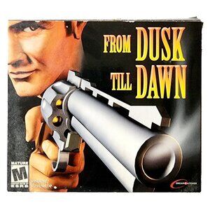 2001 From Dusk Till Dawn PC Video Game Complete in Box Vampire Horror CIB E21